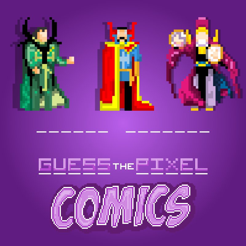 pixelworldapp's tweet image. Hey @Cumberbitches any clue on who’s this? : ) Find out many more superheroes at the awesome @GuessThePixel #drstrange #comics @DrStrange
