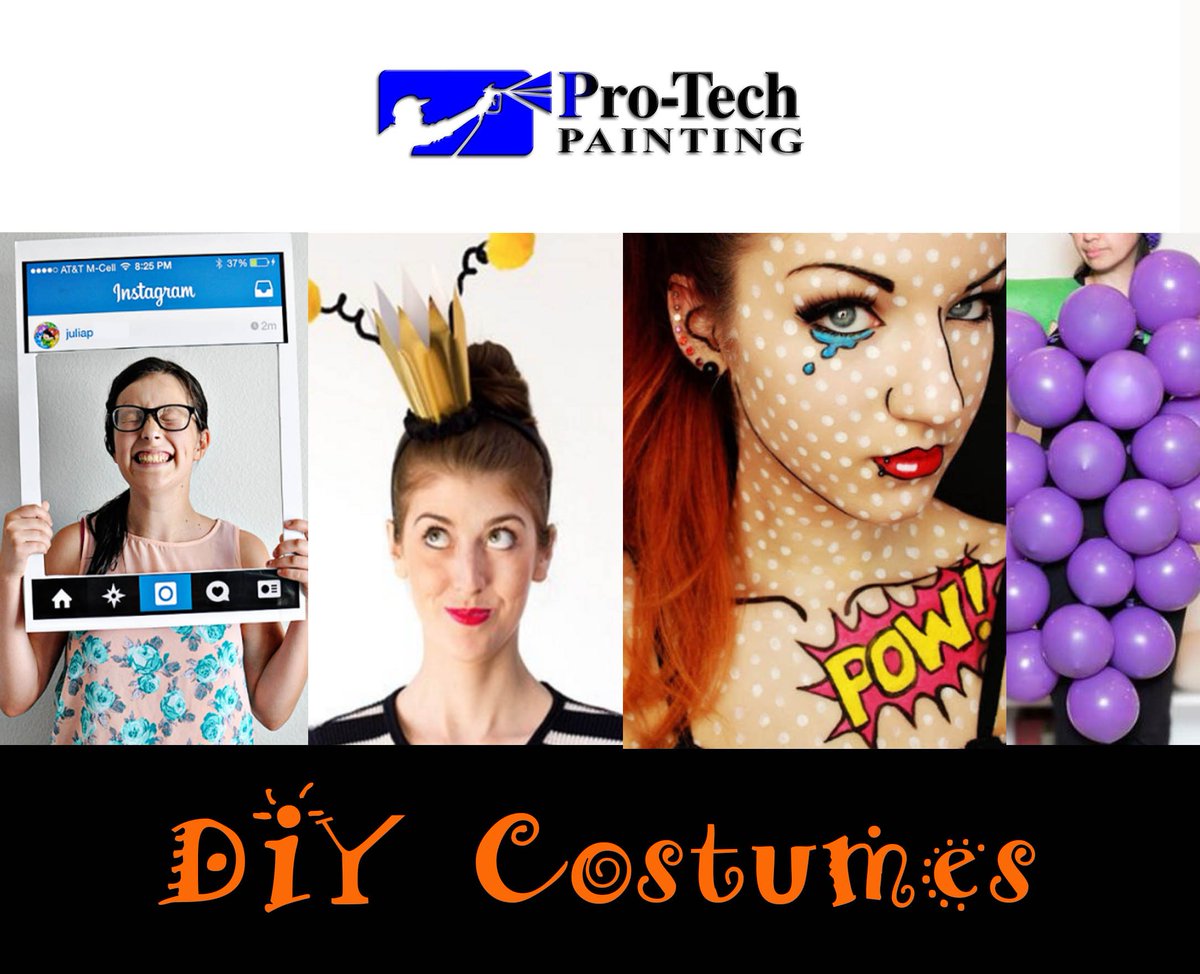 Protechpaintco's tweet image. DIY last minute #halloween costumes for anyone who might need a little help! From GoodHousekeeping #protechfun ow.ly/rKDq305pI6B
