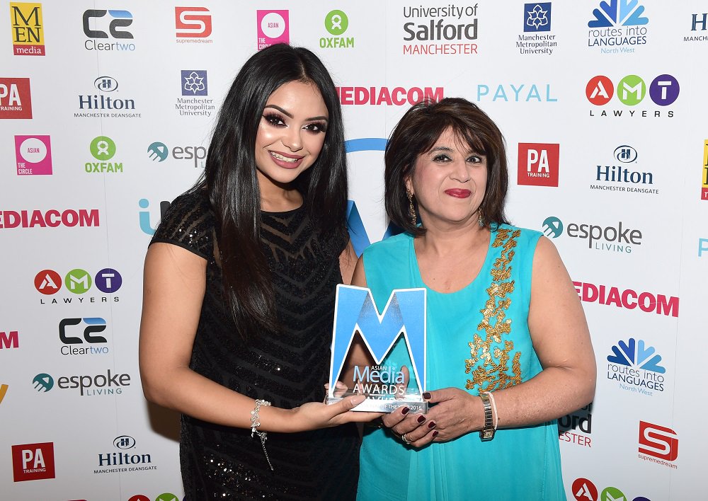 Our Media Professional of the Year 2016 winner was <a href="/AnjnaRaheja/">Anjna Raheja</a>. Award presented by <a href="/afshan_azad/">Afshan Azad</a>