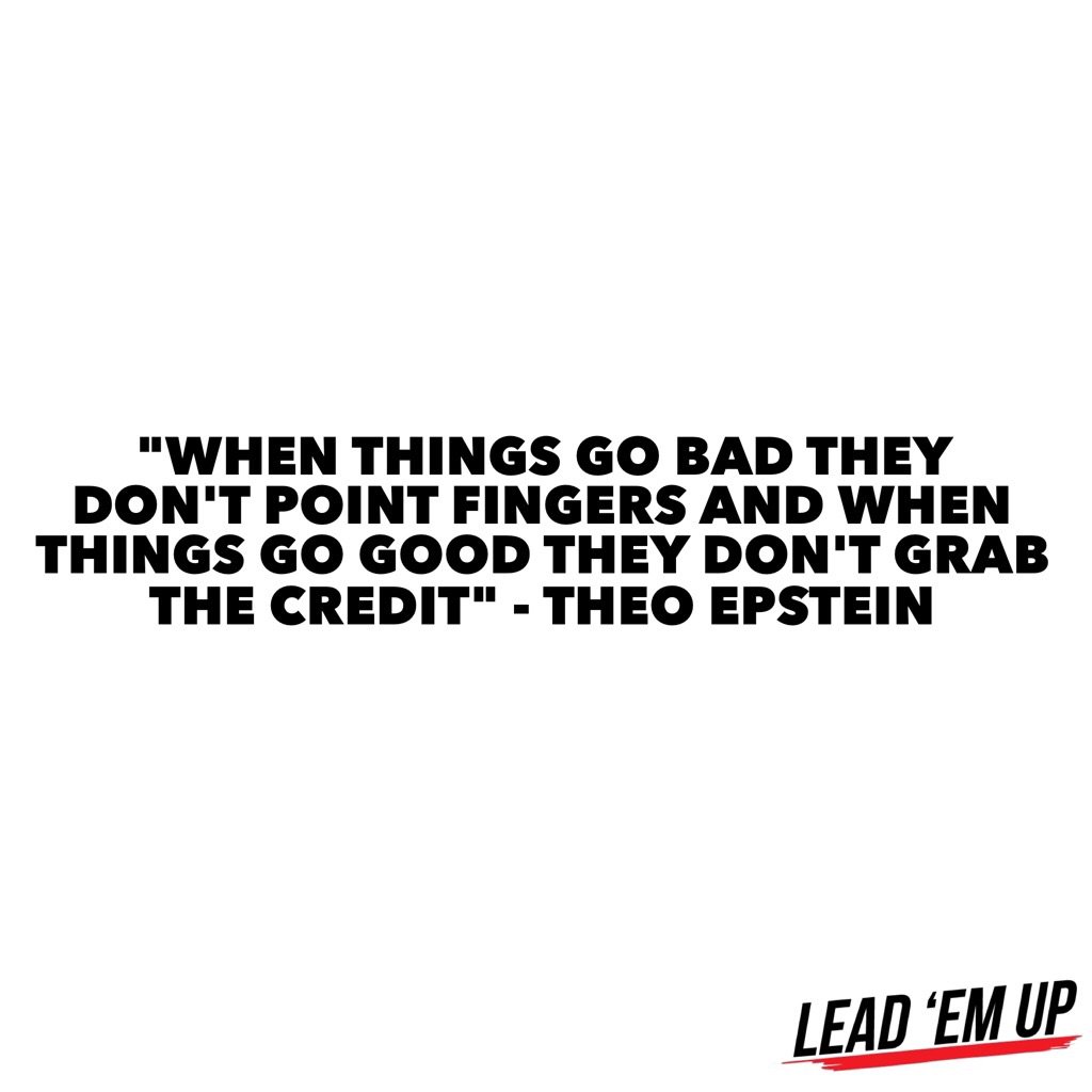 Lead_Em_Up's tweet photo. After the Cubs won the pennant this is what Theo Epstein said about his players. Does this describe the behavior of your players? https://t.co/bCqhC3AJKN