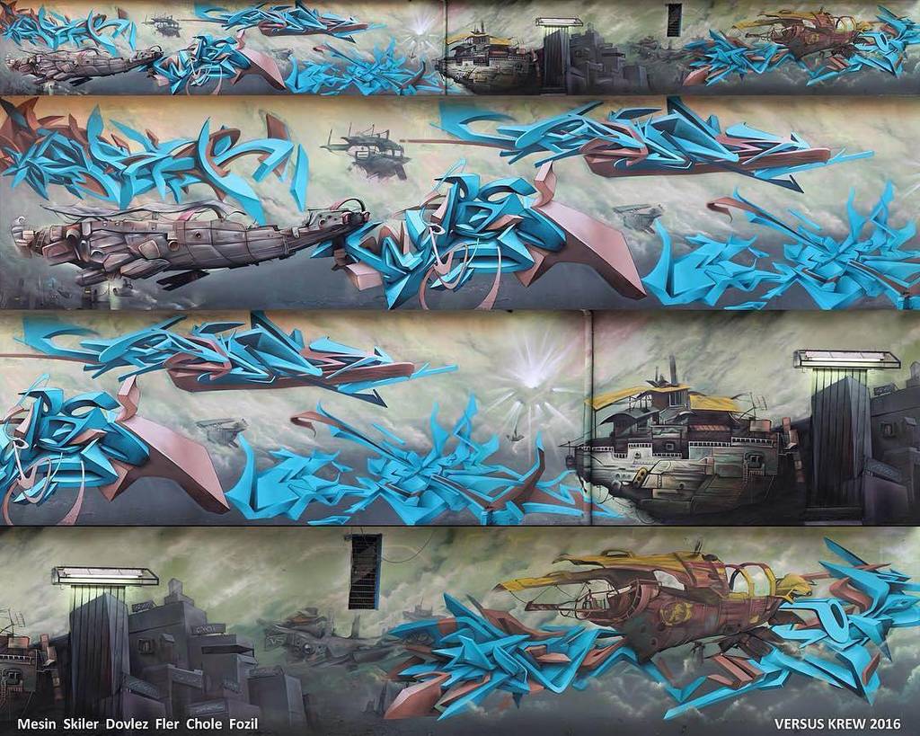 BombingScience's tweet photo. The @versus_krew new production is absolute fire!
#graff #graffiti #graffporn #bombingscience #fullwall … https://t.co/MWh9rYxgLj