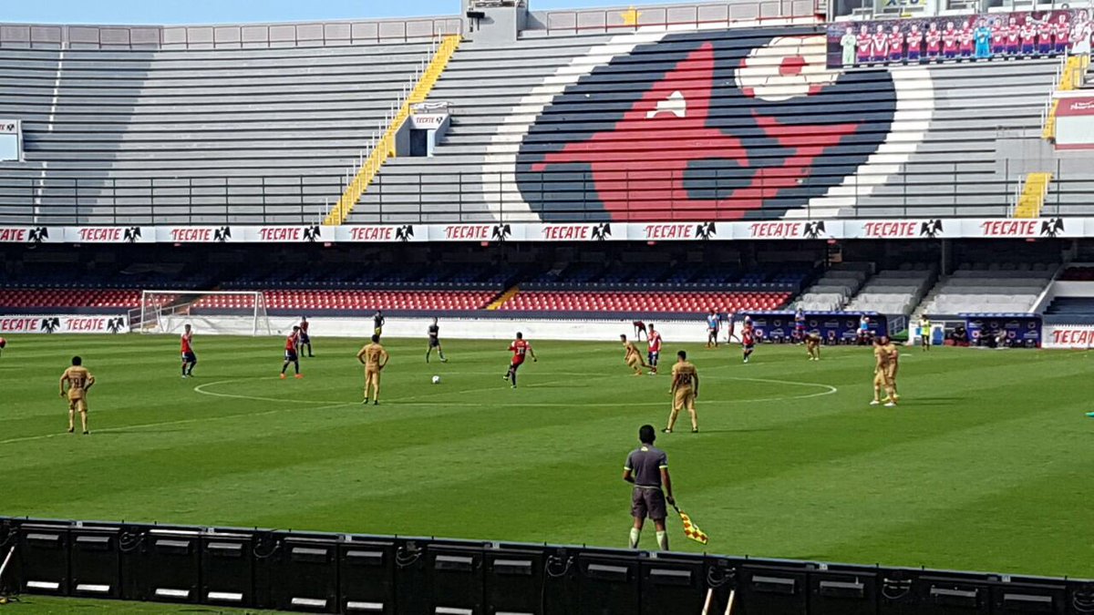 PumasMX's tweet photo. #Sub20 Inicia la parte complementaria 
#VengaCantera https://t.co/MtI3qzp3Pj