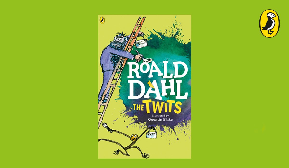 PuffinBooks's tweet photo. Disgusting table manners and a penchant for gruesome tricks.  The Twits is our spooky read of the day @roald_dahl https://t.co/JsOOgo4wCv https://t.co/jTUEuatUu7