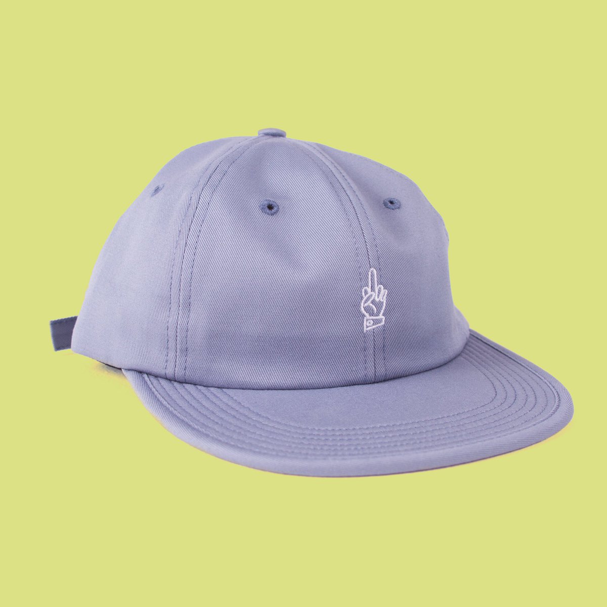 Chino twill 6 panel strapback with foam visor. Made in America. 🇺🇸 #goodworth