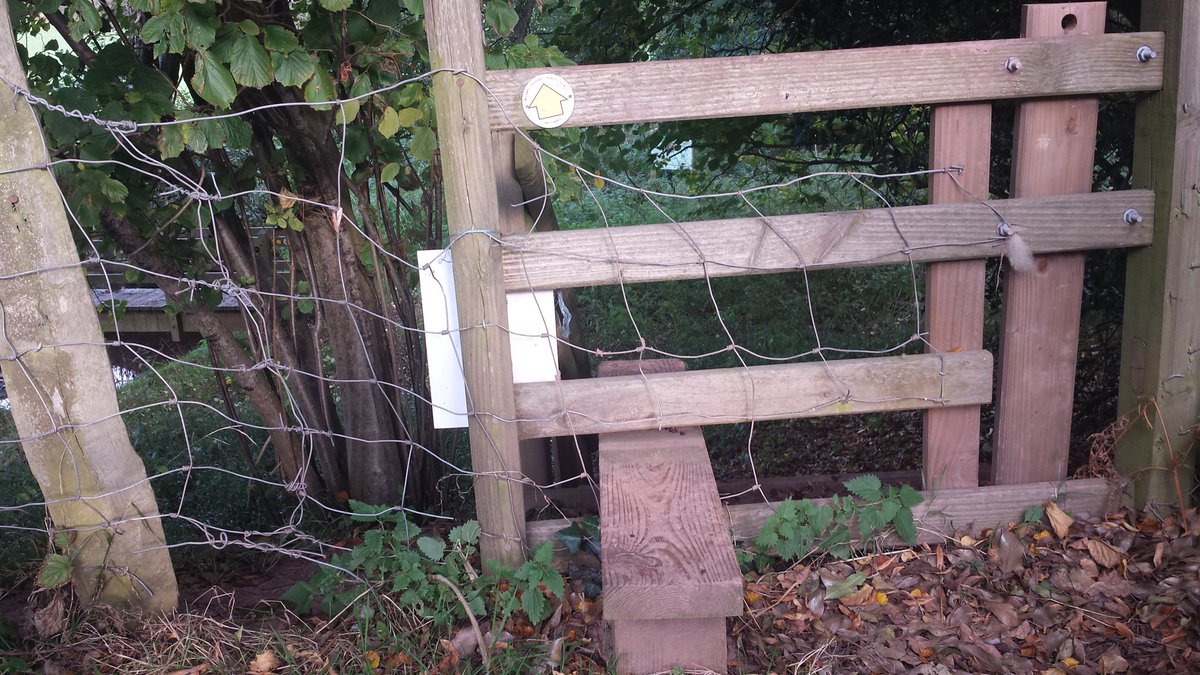 KateBeavan's tweet image. Walkers with dogs (realise it's the minority), please don't cut holes in fences, especially when there is a dog friendly style next to it!!!