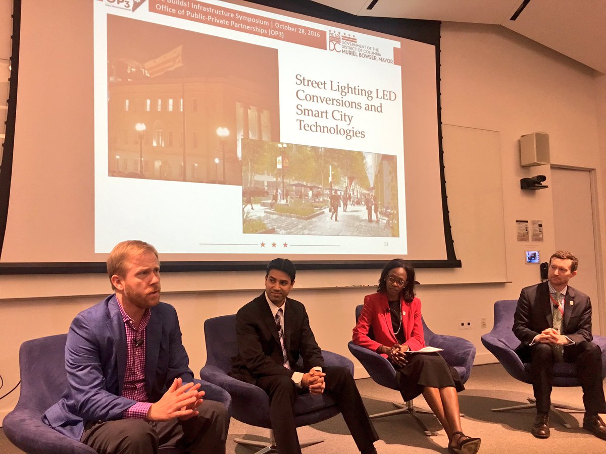 DCDGS's tweet photo. We are happy to join the District Government Panel at @MayorBowser's "#DCBuilds - The State of Infrastructure" Forum. #elevateDC https://t.co/2F9TF7MiHz