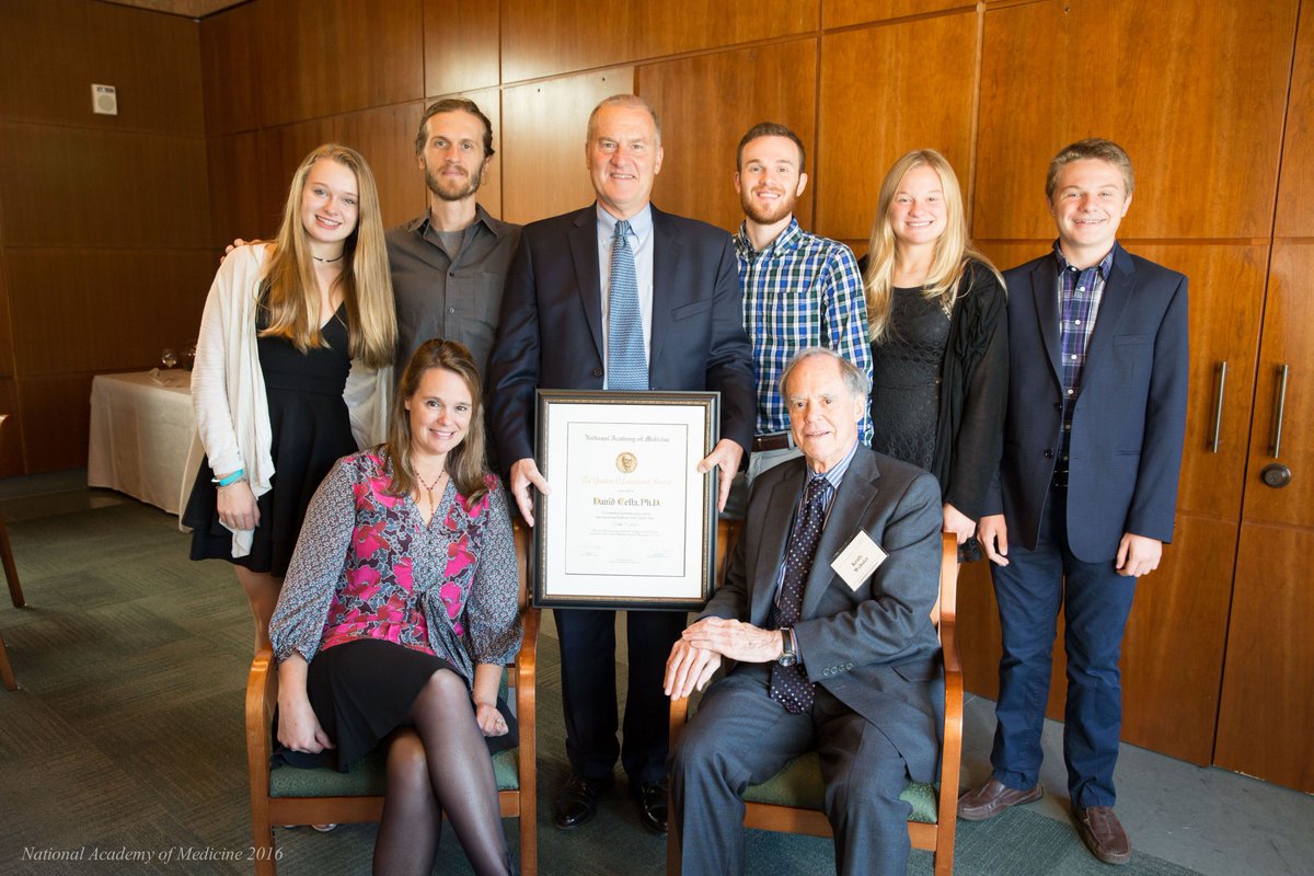 National Academy of Medicine (@thenamedicine) on Twitter photo Our 2016 Lienhard Award winner Dr. David Cella of <a href="/NUFeinbergMed/">Northwestern Feinberg School of Medicine</a> & family at this year's luncheon #NAMmtg bit.ly/2ef0uyL Our 2016 Lienhard Award winner Dr. David Cella of <a href="/NUFeinbergMed/">Northwestern Feinberg School of Medicine</a> & family at this year's luncheon #NAMmtg bit.ly/2ef0uyL