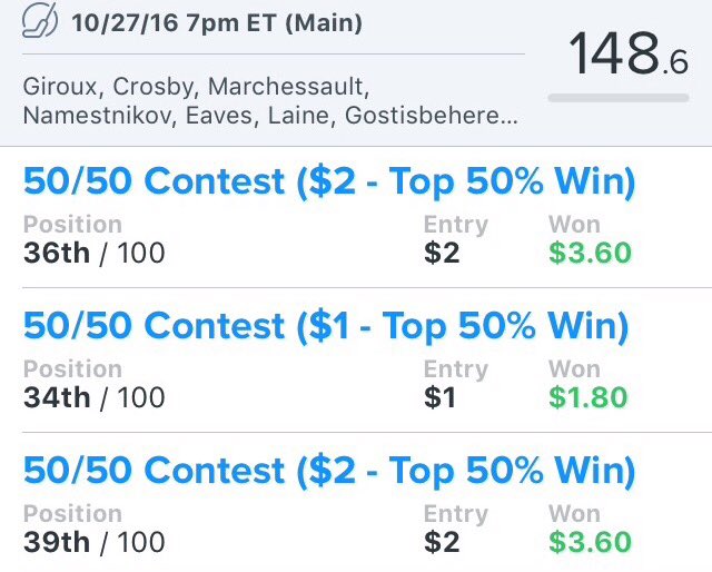 cfulmer56's tweet image. The @DFS_Freaks did it again! Cashed in NHL, NBA, &amp;amp; Mon-Thu NFL Slate! These guys rock! @DFSFreaks_Rob @DFSFreaks_Jesse @DFSFreaks_John