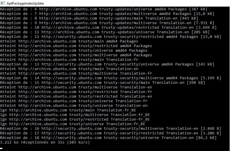 seynaeve's tweet image. Ton Windows 10 qui lance à l&apos;improviste un AptPackageUpdate ca a encore que quoi surprendre :-) #BashOnUbuntuonWindows