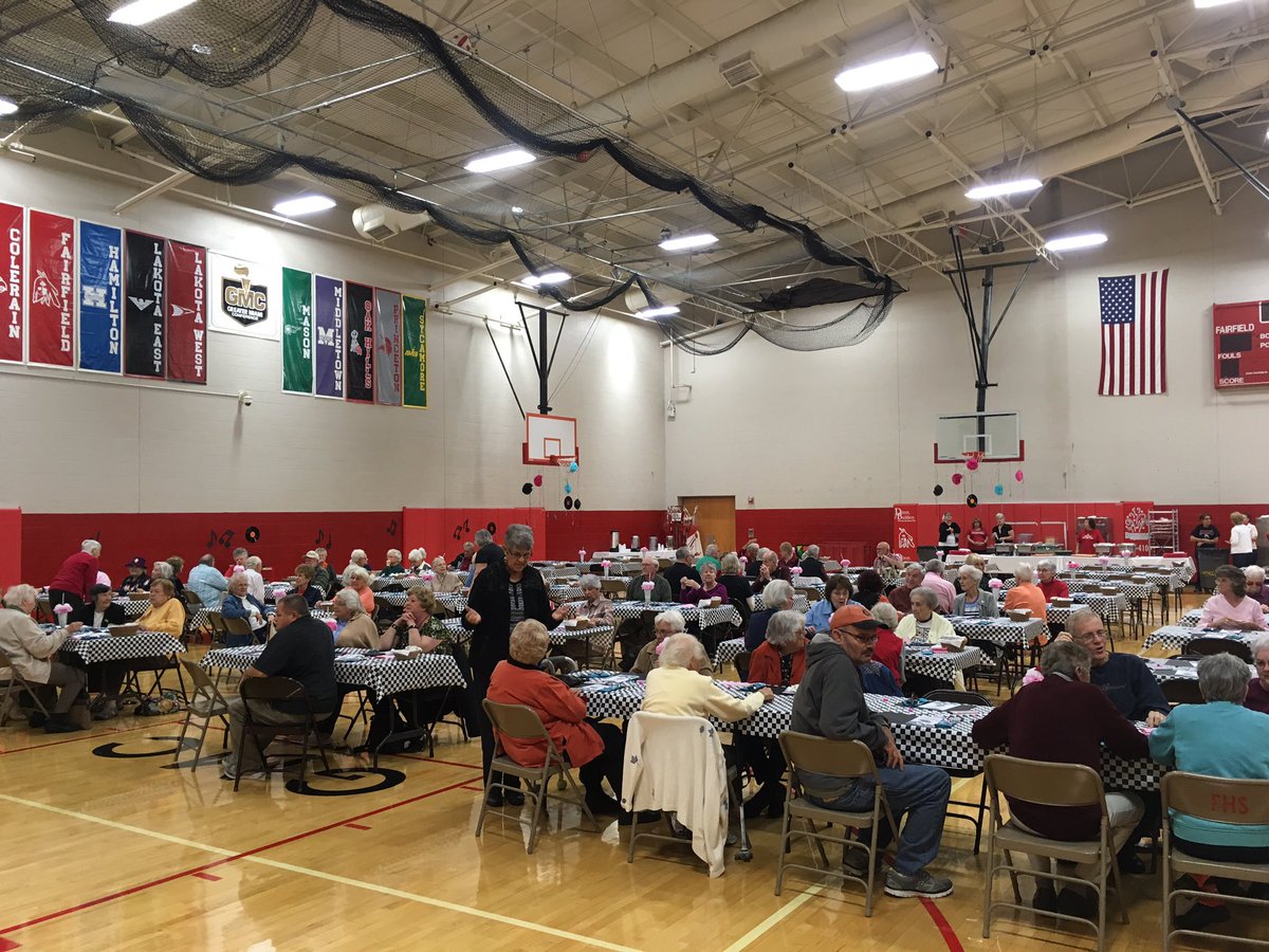 fcsdhighschool's tweet photo. Amazing day @ Fairfield High School! Welcome &amp; thank you to the senior citizens of our community 4 being the cornerstones of our community. https://t.co/RbM7LcpOoP
