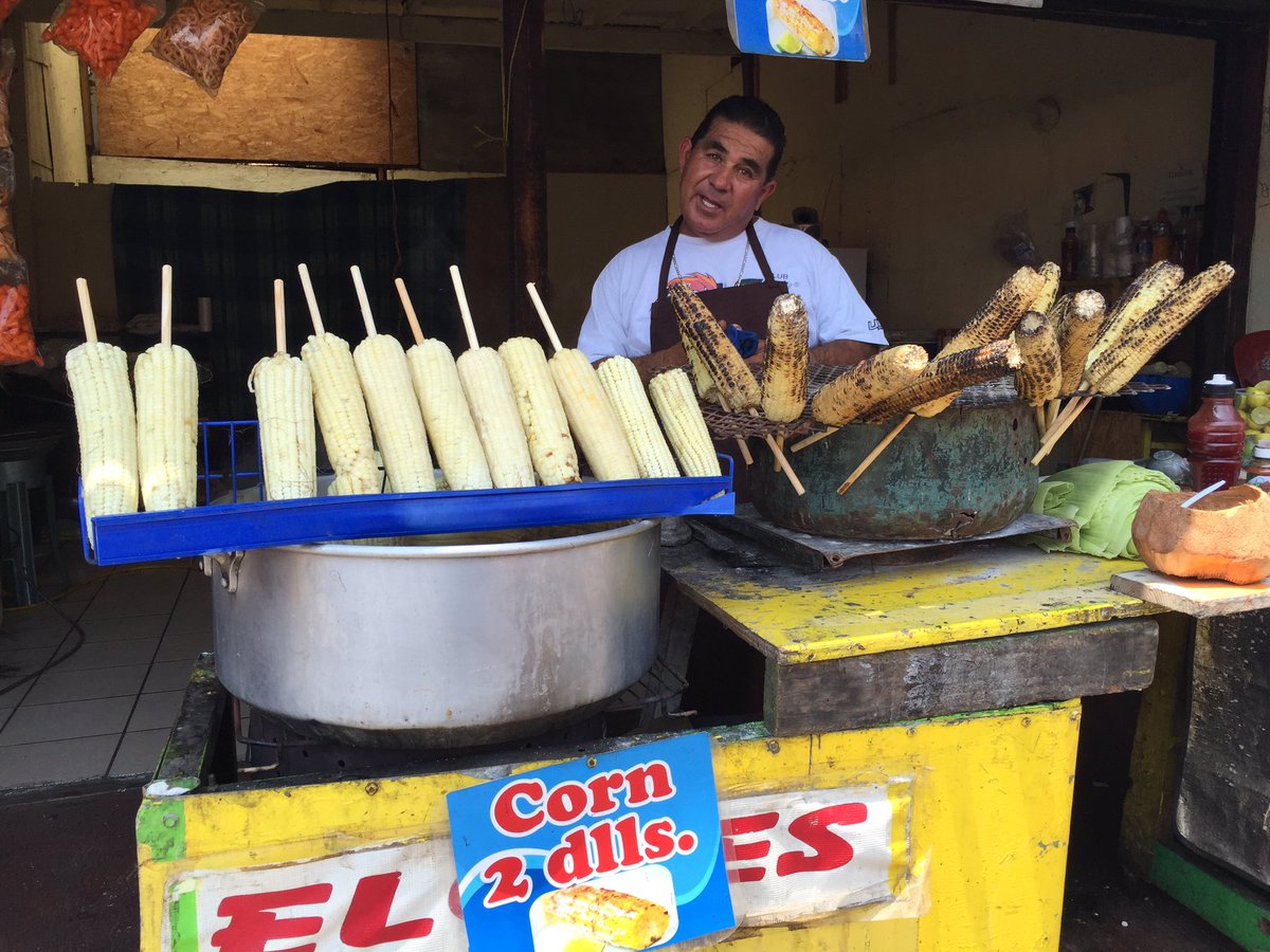 When you tell the elote man from Ensenada that you can get elote for a dollar cheaper in Los Angeles.  #attitude  #elote