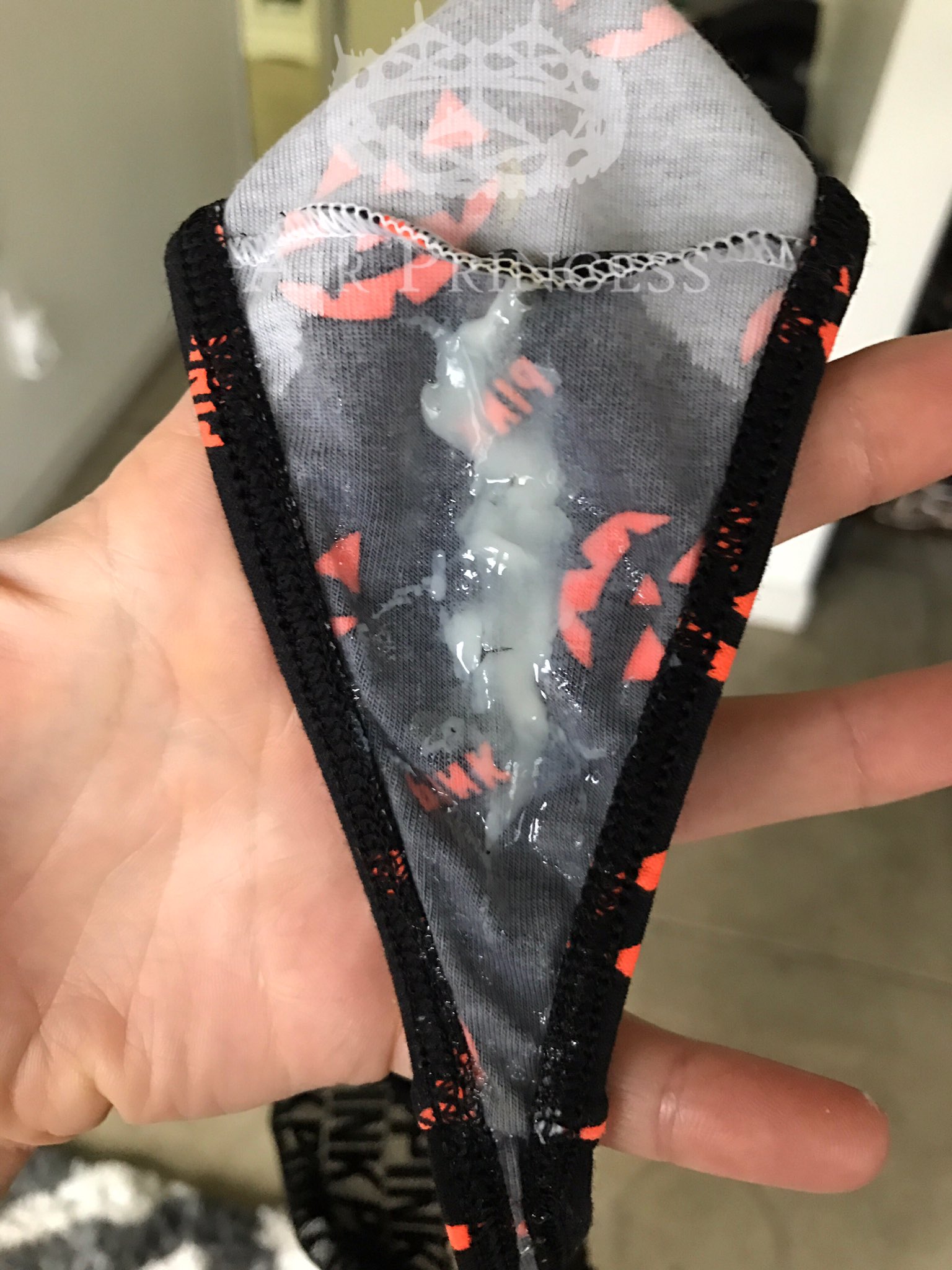 Air Princess on X: Creamy Halloween panties 🎃👑