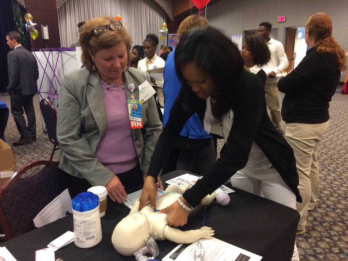 CPSadvisory's tweet photo. Hands-on experiences with Cincinnati Children's at the BECC-CPS Career Expo https://t.co/yDny1Br0bn
