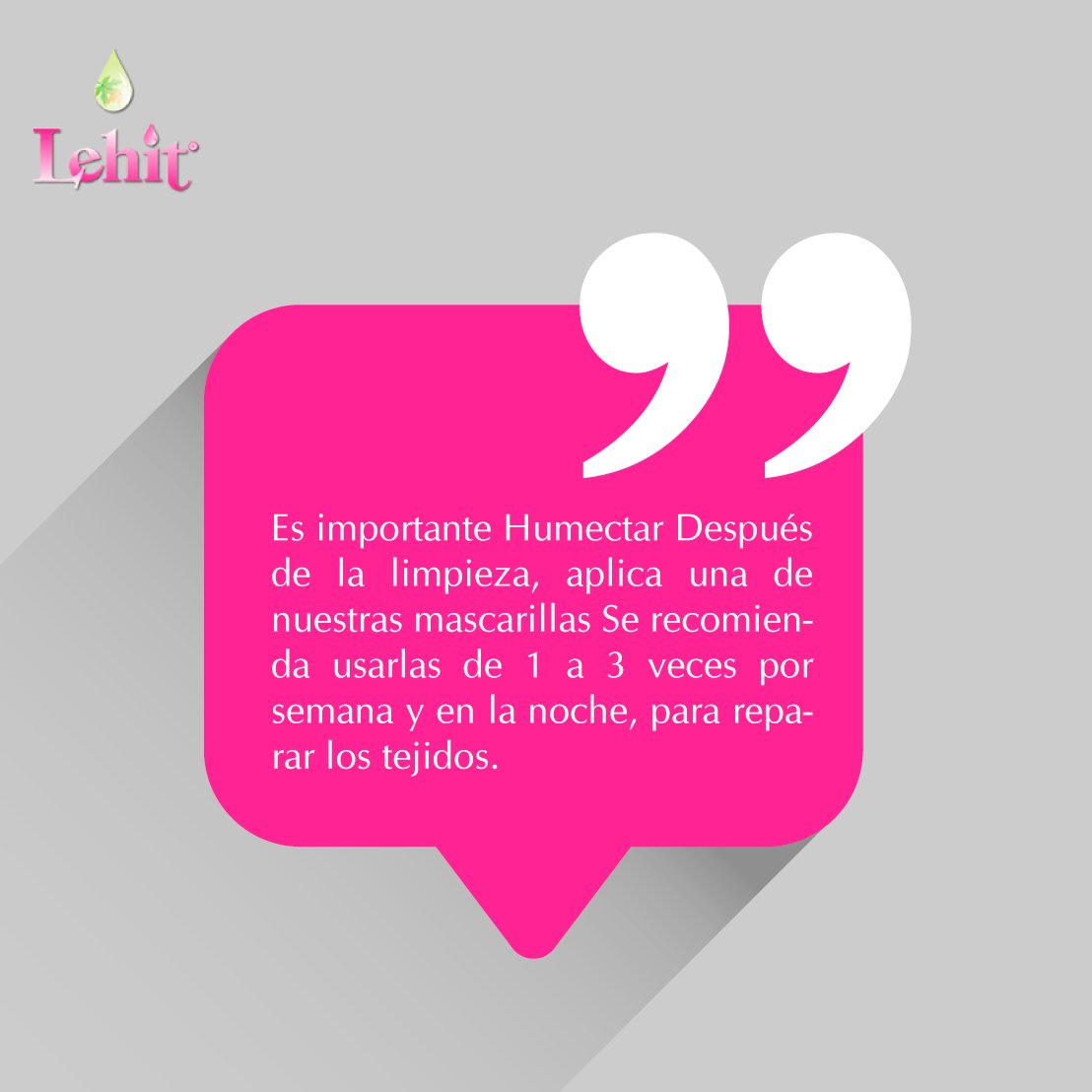 CosmeticosLehit's tweet photo. ¿Si humectas tu piel adecuadamente? #humecta #lehit #piel https://t.co/Qb3SNXdQzK