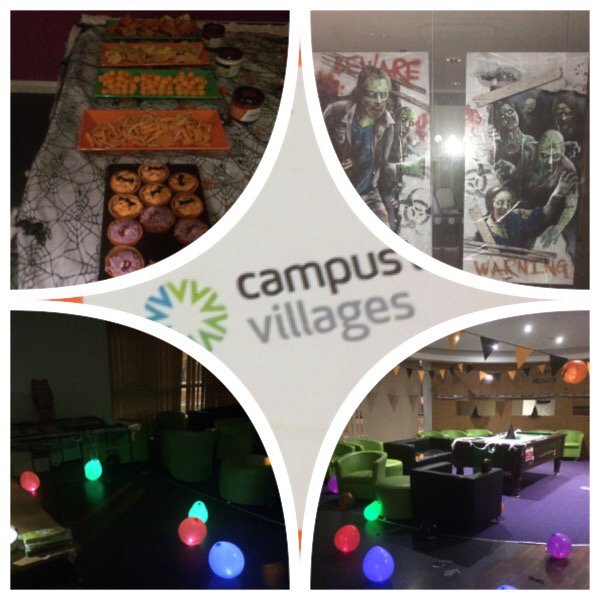 anthony_kate's tweet photo. @newport_sv Halloween Party in the common room #villagelifehalloween https://t.co/ax9No1Wi0Z