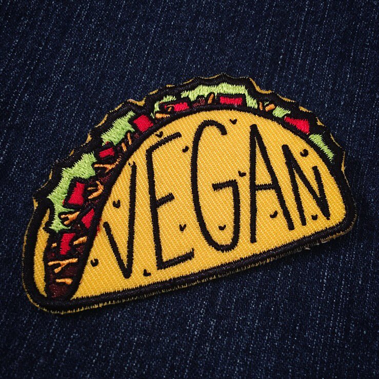 VeganPower_co's tweet image. Our new #VeganTaco patch 🌮🌮🌮 Availing now in the #Etsy shop, link in bio👆🏼 
#VeganPatch #Vegan #GoVegan 
💖🤘🏼☕️🤓
