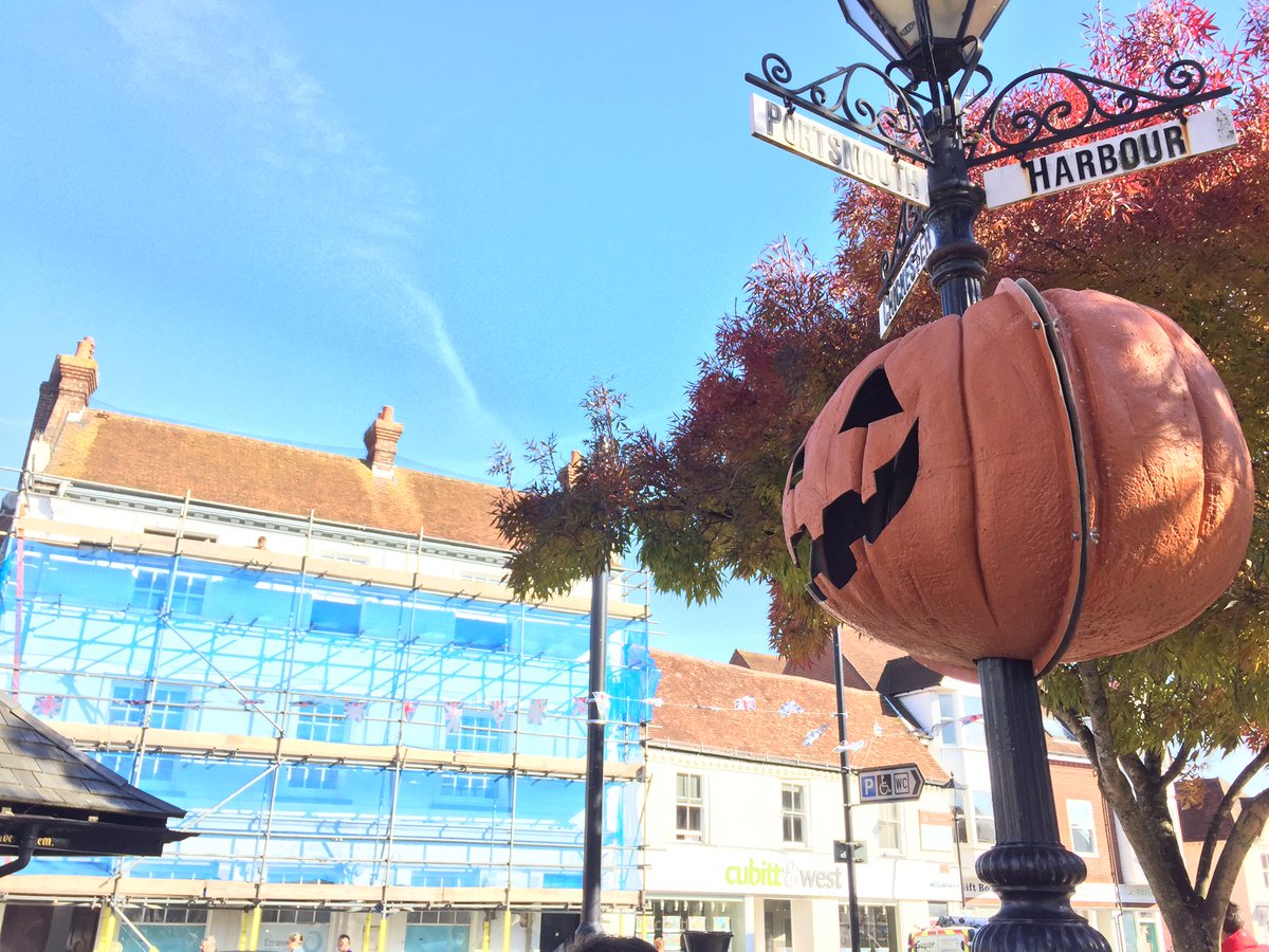 Emsworth is ready for Halloween!