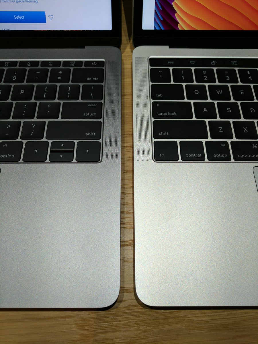 macbook pro 13.3 vs 15.4