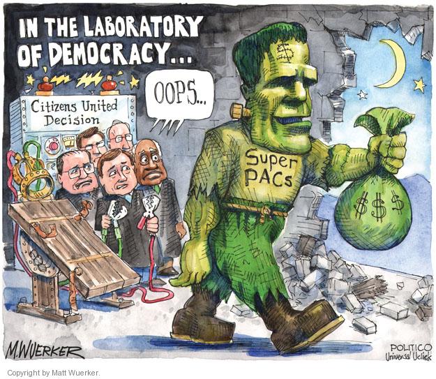 CitizensTakeAct's tweet image. Unfortunately, even our elections have gotten into the Halloween spirit. @getmoneyout #fightbigmoney