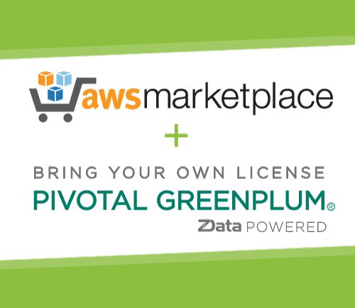 Bring Your Own License (BYOL) Pivotal Greenplum® is now available on the AWS <a href="/awsmarketplace/">AWS Marketplace</a> prweb.com/releases/2016/…
