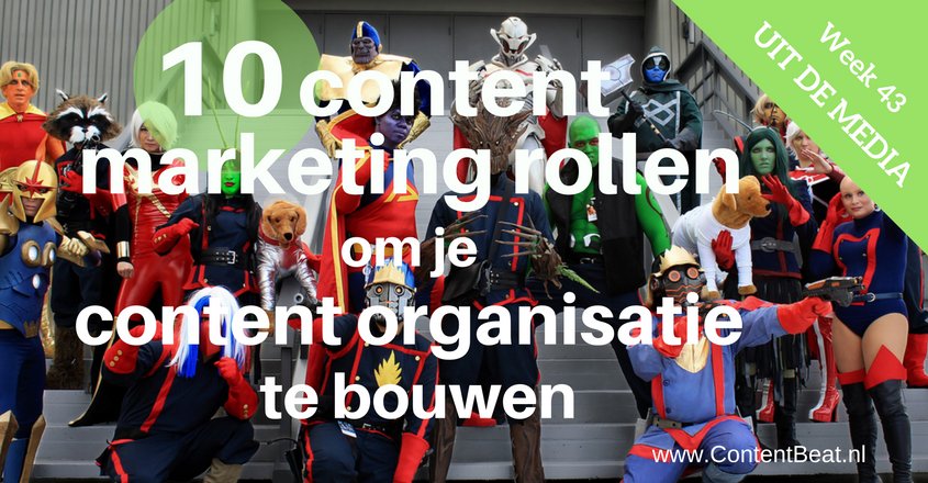 De 10 rollen die elke content organisatie zou moeten hebben #contentmarketing ow.ly/BMD5305Dh9F