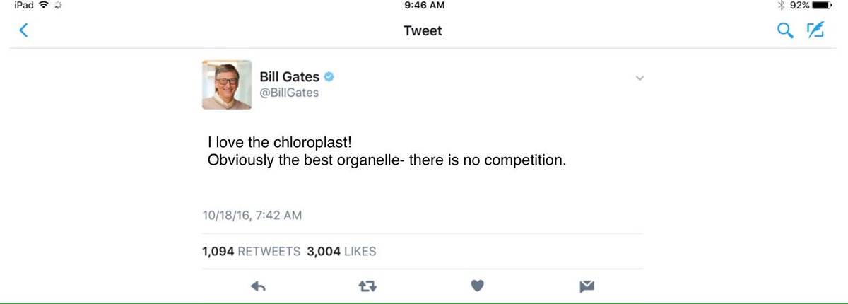 CplastLikeAMoss's tweet photo. Can't argue with that #facts 
Thanks @BillGates https://t.co/G7Zf8KoWl1