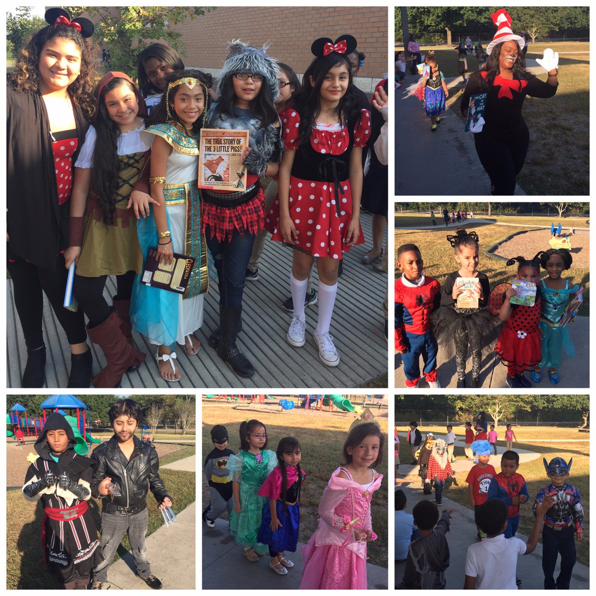 Almeda_Elem's tweet photo. We had some great book characters stop by our Book Character Parade today! #bookcharaterday #HISD #Readingisfun https://t.co/lth4hgEbX2
