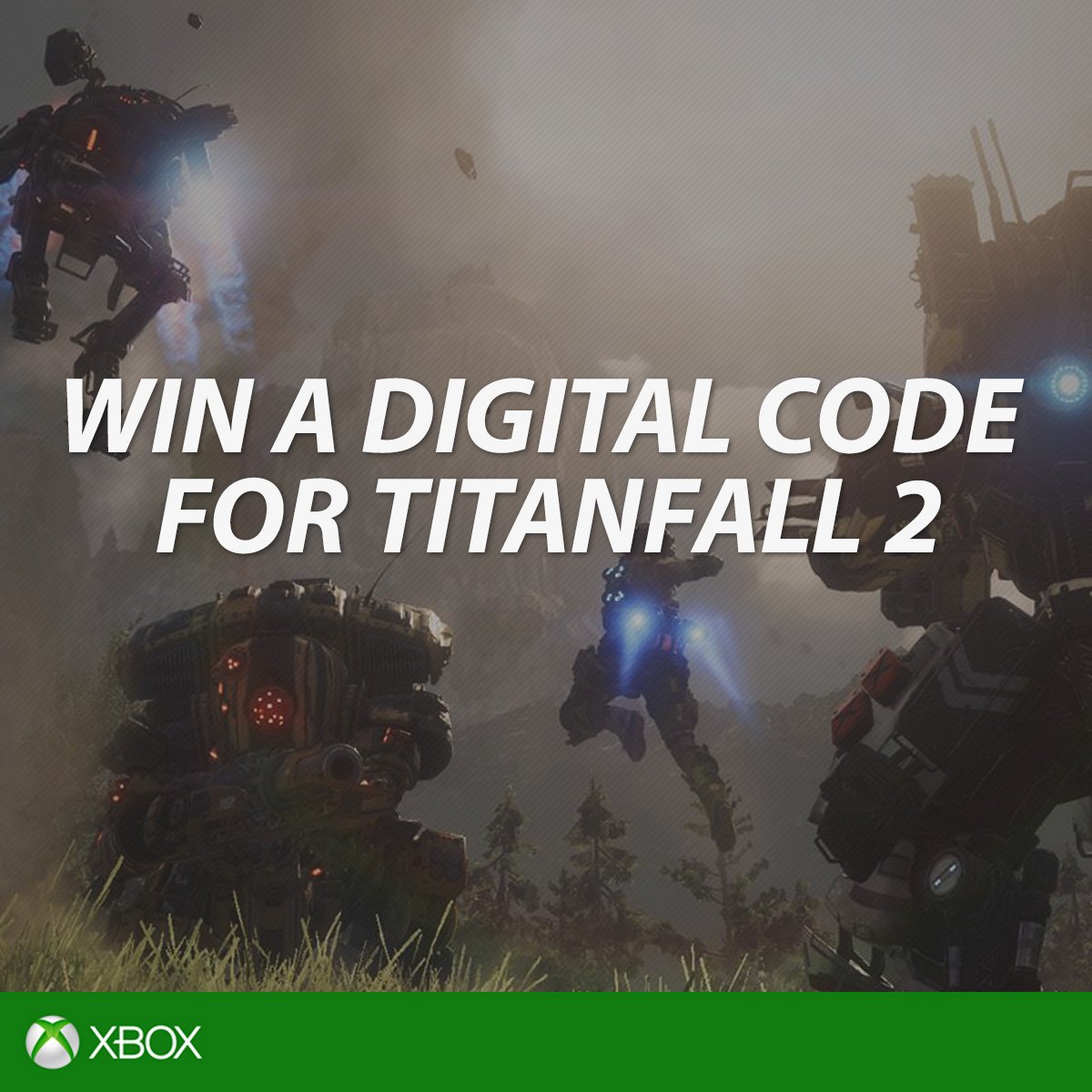 XboxIE_Official's tweet image. We've got two codes for Titanfall 2 to give away this weekend. RT for your chance to win. (1/2)