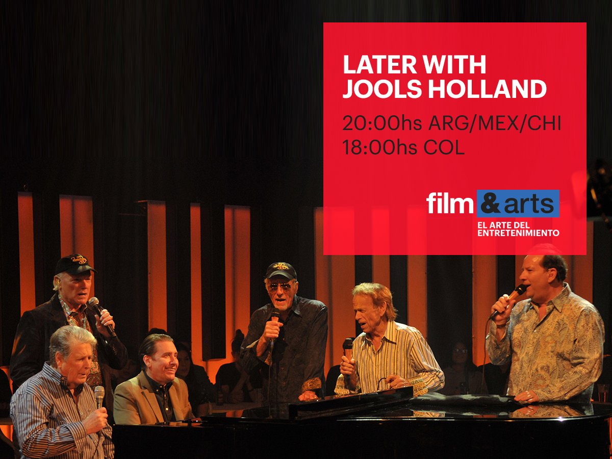 FilmAndArtsTV's tweet photo. ¡Es noche de estreno! #JoolsHolland reúne en su estudio a grandes artistas para que interpreten sus mayores éxitos. ¡No te lo pierdas! https://t.co/LrGJEZnaAH