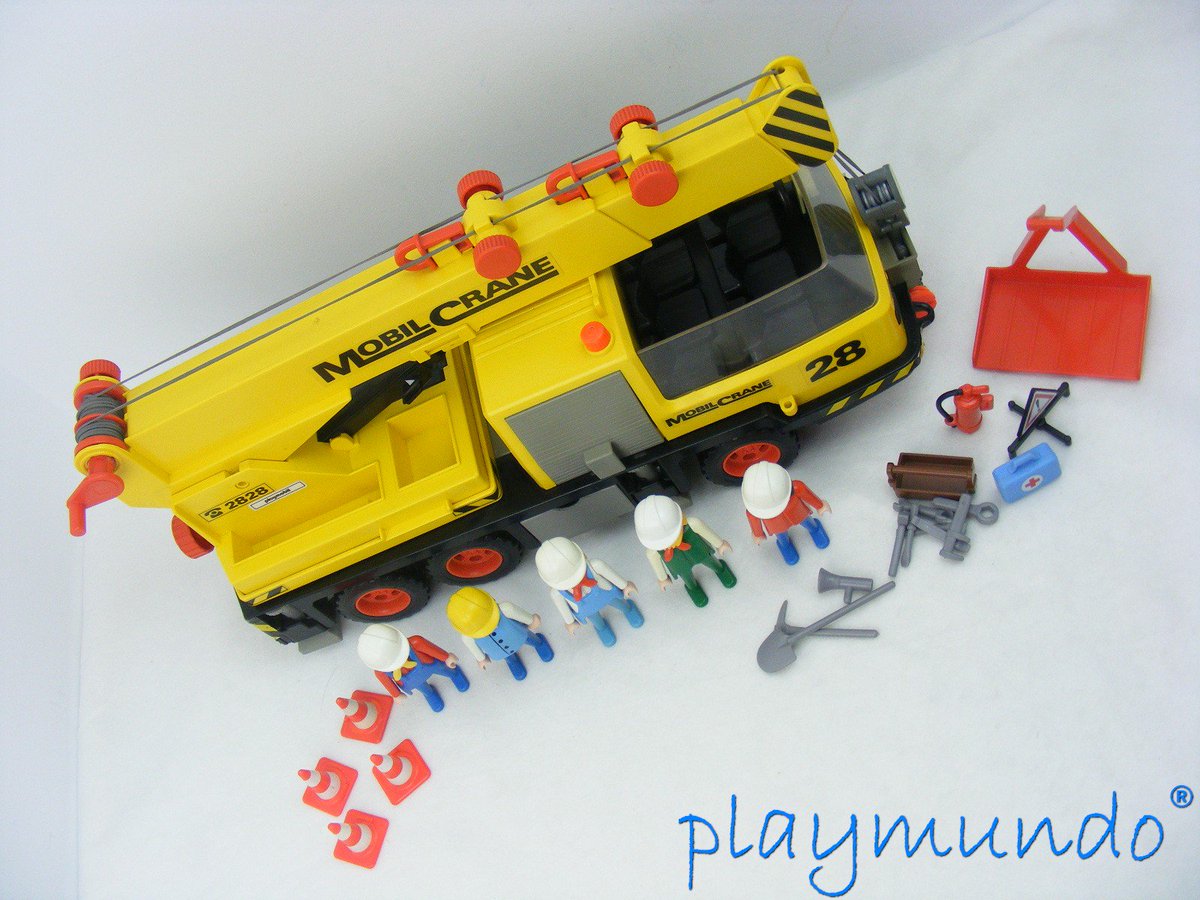 プレイモービルクレーン車3761 / Mobil Crane Playmobil