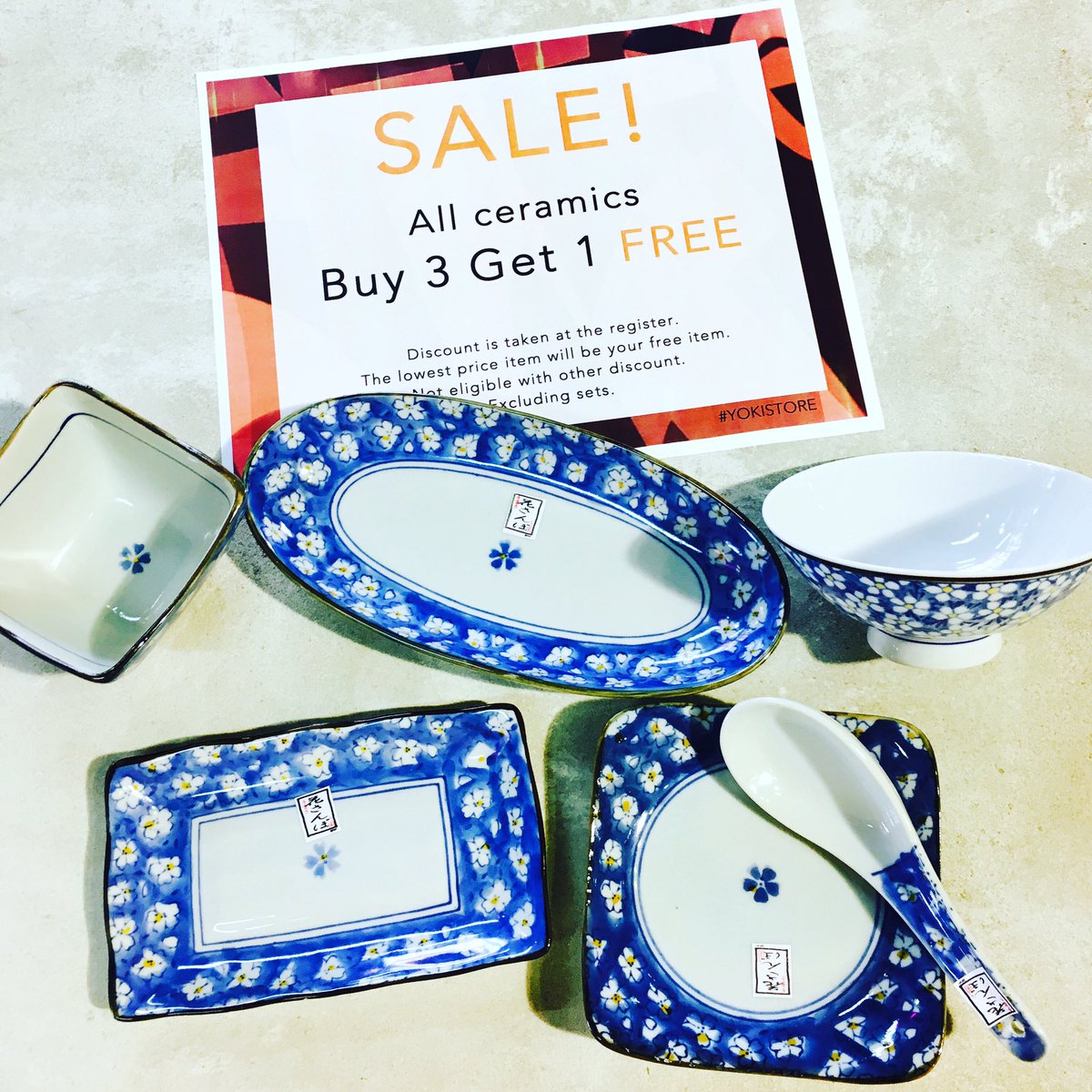 YokiStore's tweet photo. SALE on all ceramics! https://t.co/fjxwQ4yA3D
