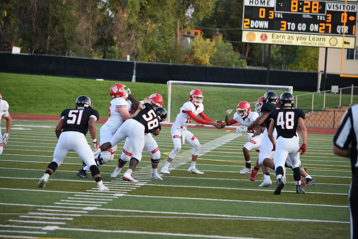RJHSFootball's tweet photo. Join us for Senior Night @ 6:15 PM, Kick off at 7:00 RJ vs. Westminster  #GoRaiders @RJ_Media @RegisJesuitHS #RJRedFriday #RowdyUp https://t.co/RLxqBVxuY5