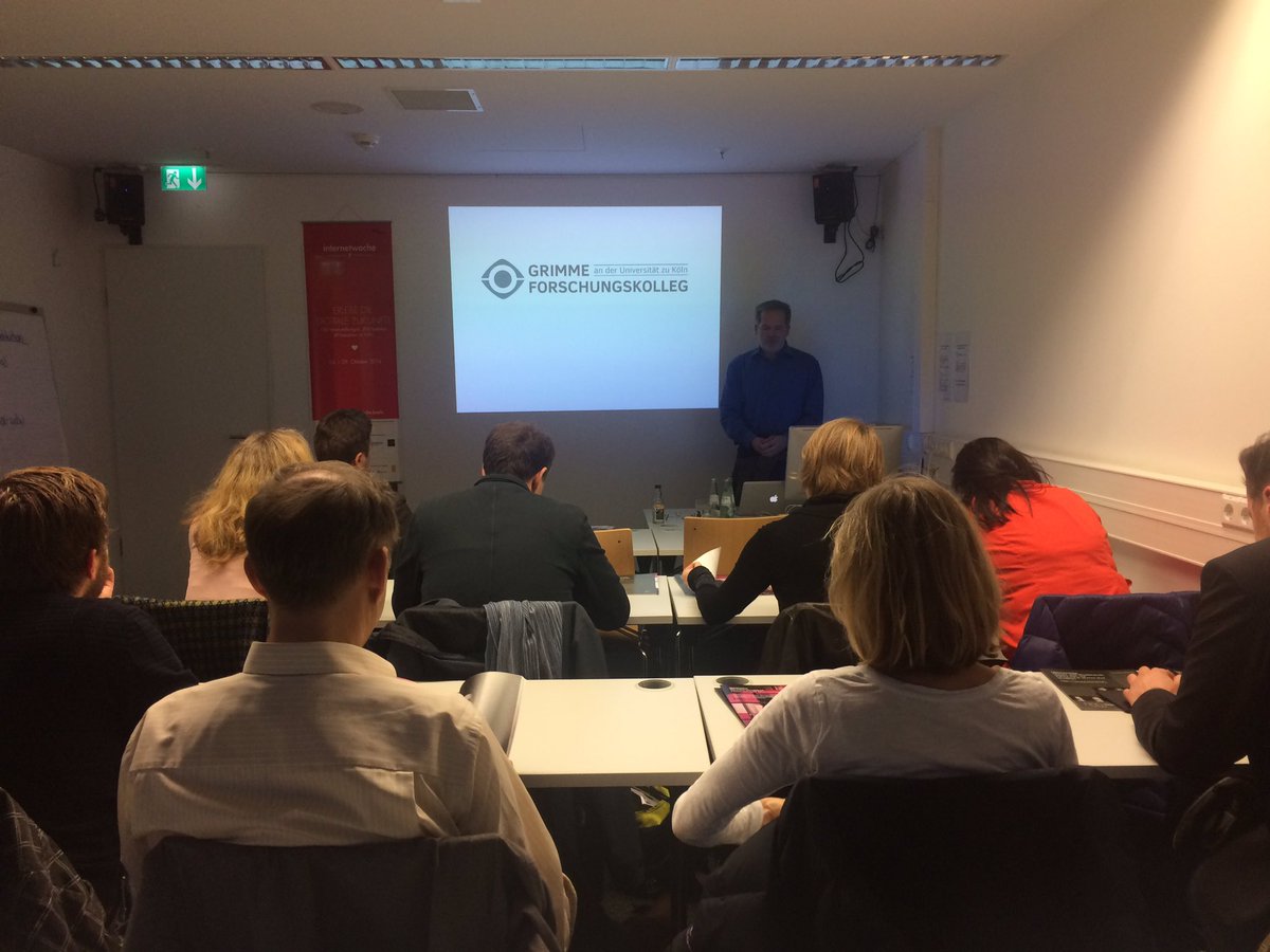 Die Welt der Daten #bigdata #iw7 <a href="/hs_macromedia/">Hochschule Macromedia</a> @grimme_institut