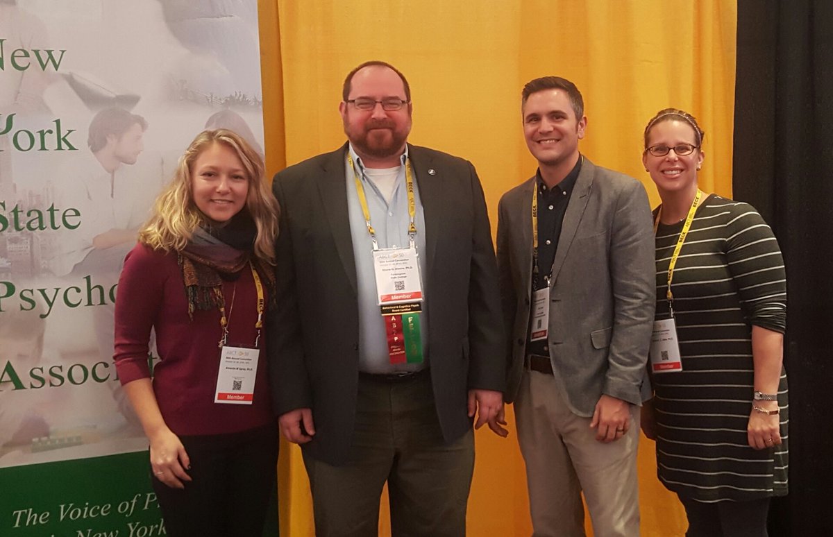 NYSPA's tweet photo. For the first time ever, @NYSPA is represented at @ABCTNOW #ABCT2016 @DrDeenaAbbe @drshaneowens @DrAmandaSpray @NYSPAExec https://t.co/lTvzKsRHGr