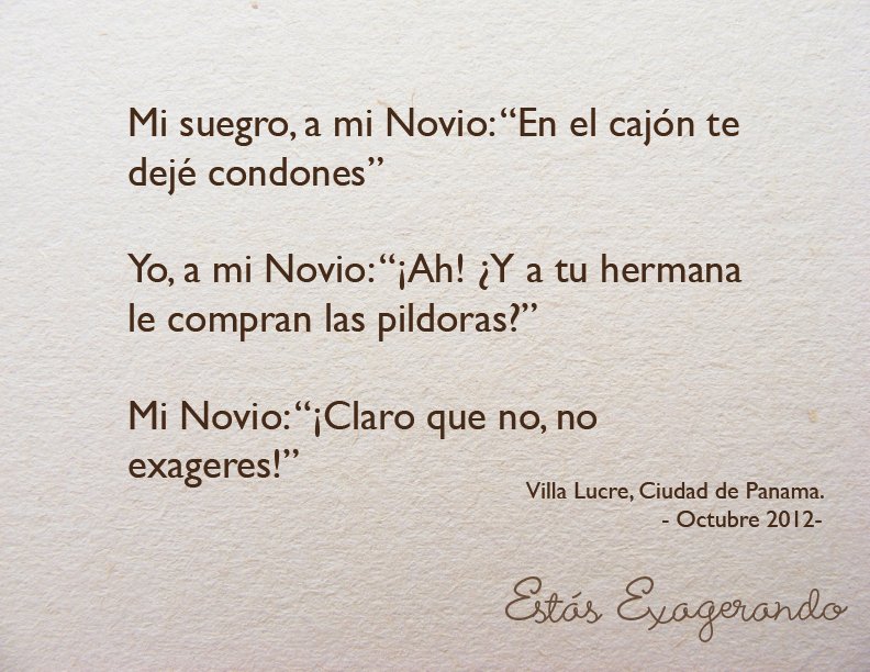 EExagerando's tweet photo. #igualdad #mihijaesvirgen #exagerada https://t.co/rCIsmN13QS