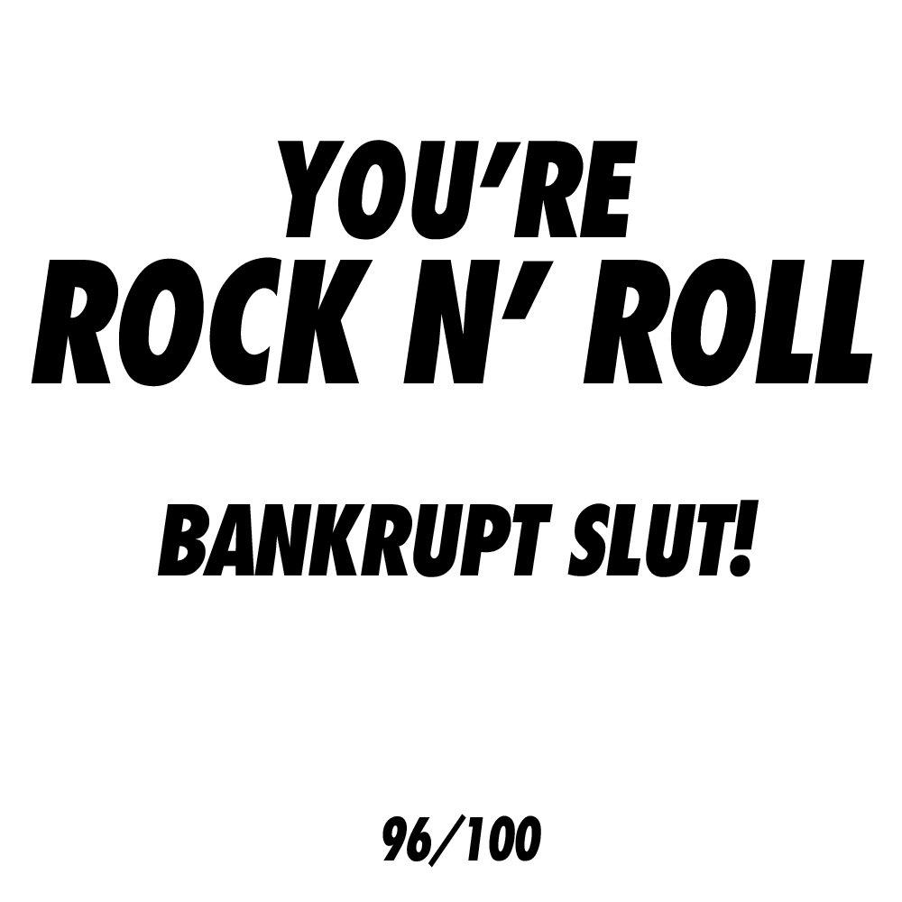 THEBANKRUPTSLUT's tweet photo. You Rock~ #yourerocknroll #bankruptslut #rocknroll #newmusicfriday #NewMusicAlert #listentothis #100Days100Songs #spotify #YouTubeMusic https://t.co/rTS9zQUBj3