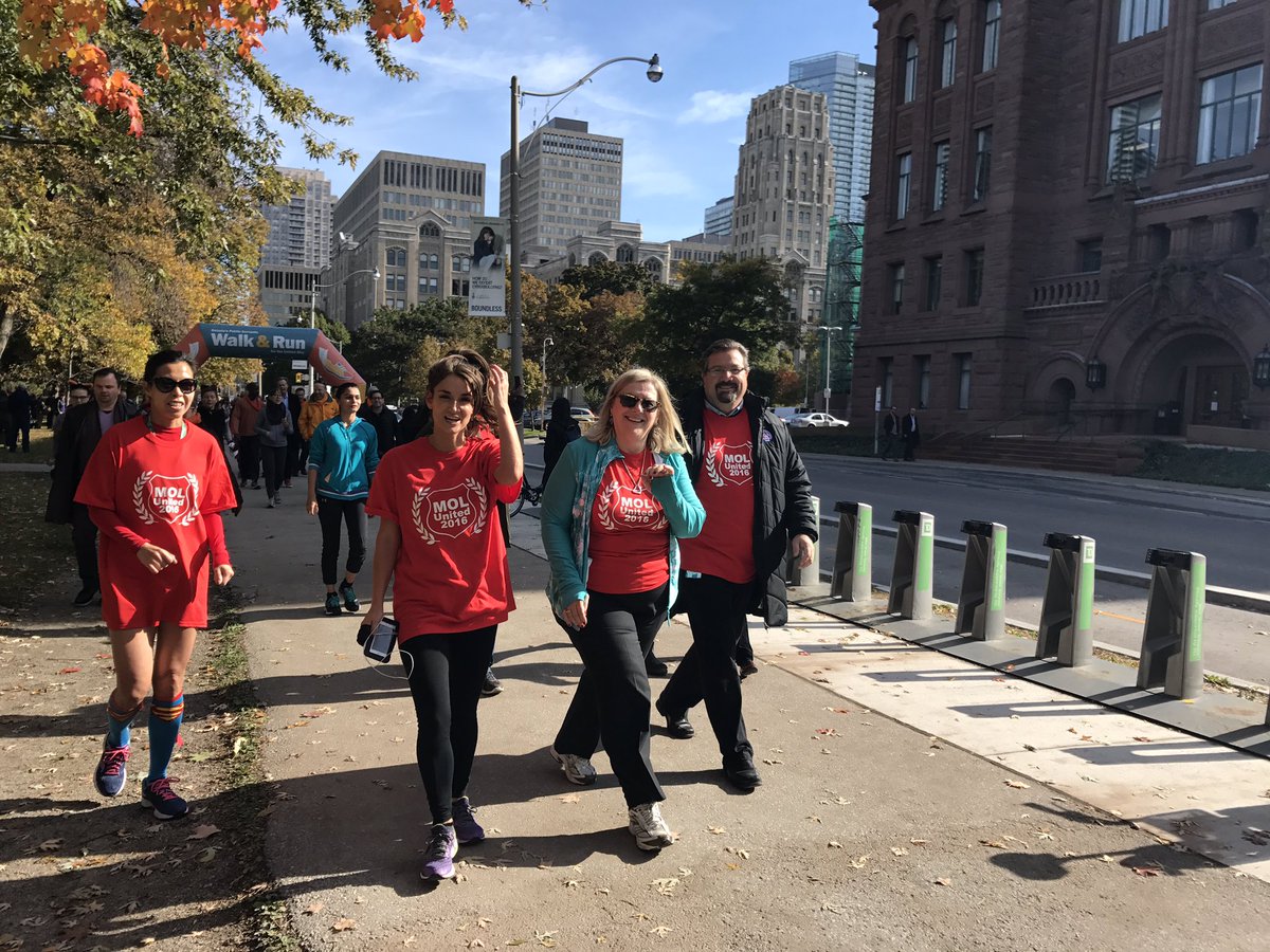 MOLunited's tweet photo. Walking with Deputy Minister Dennis in support of the #UnitedWay #OPSWalkRun #MOLunited16 https://t.co/eIctluIgW1