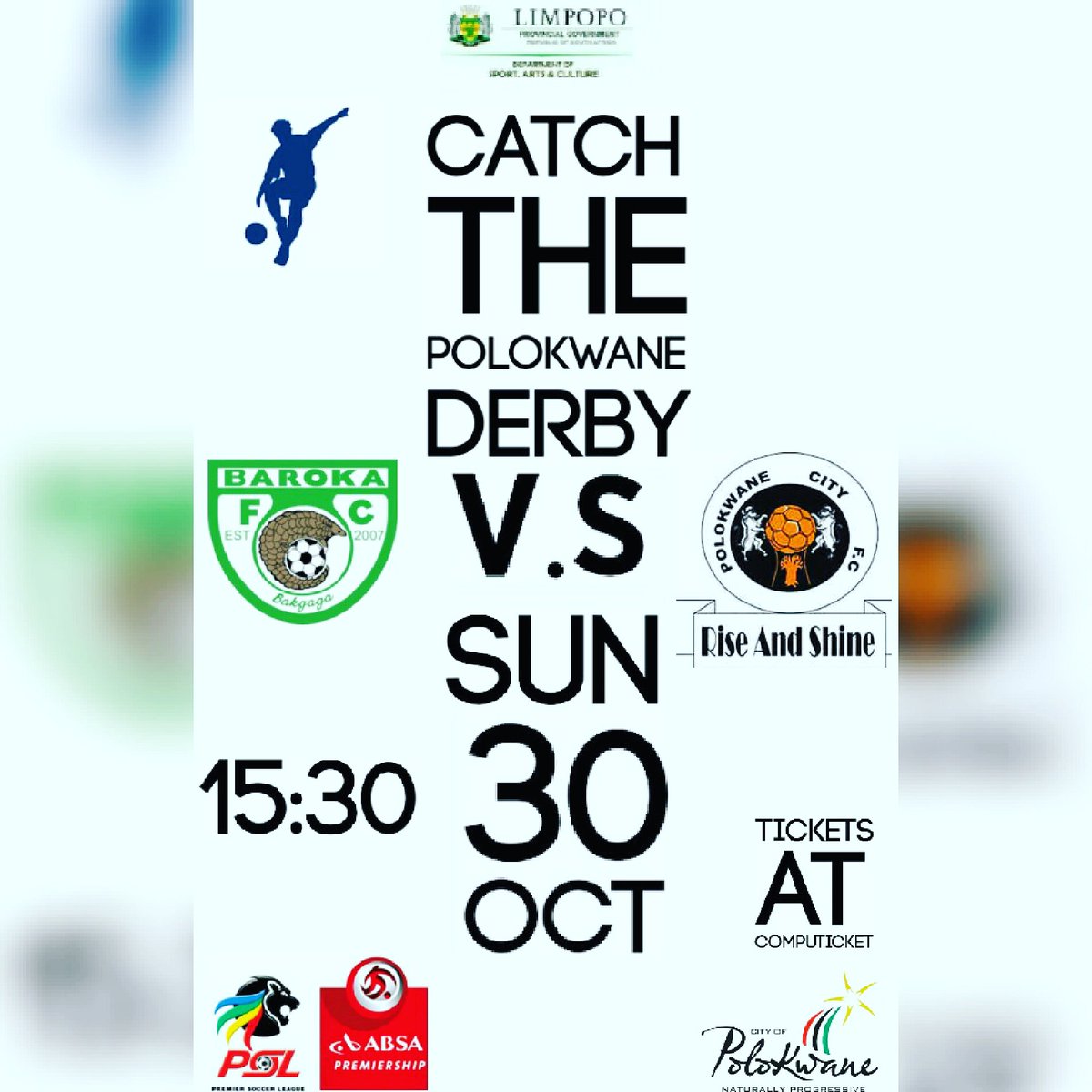Limpopo_SAC's tweet photo. Oops we were a little excited about the game it is on Sunday the 30th October! https://t.co/Fs4Ah3hQQD