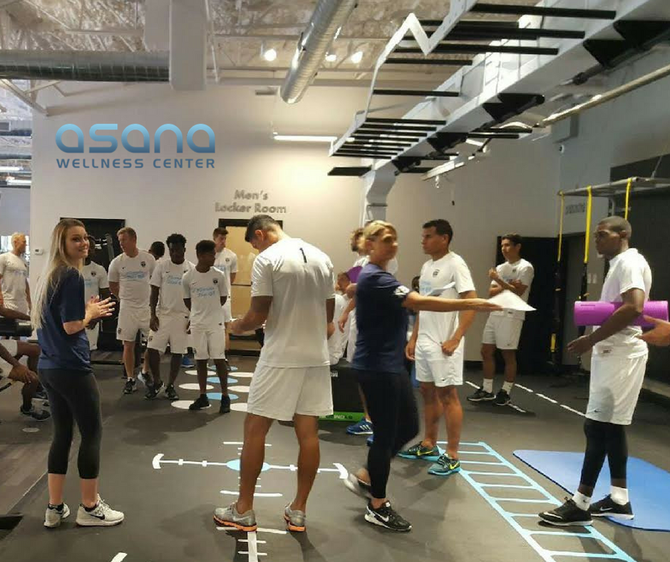 asanawellness's tweet photo. Asana Wellness Center is ready to support the boys in blue last home game this Sunday. Are you?

#asanawellness #armadajax https://t.co/69ZpTQo6WE