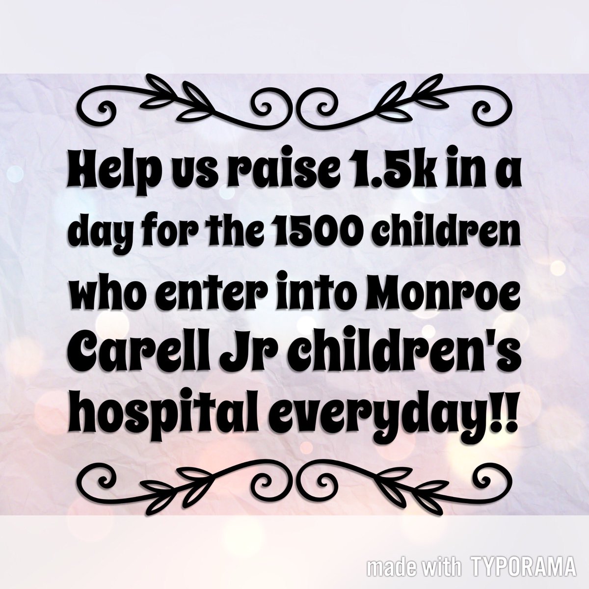 TTU_DM's tweet image. #1.5kinaday