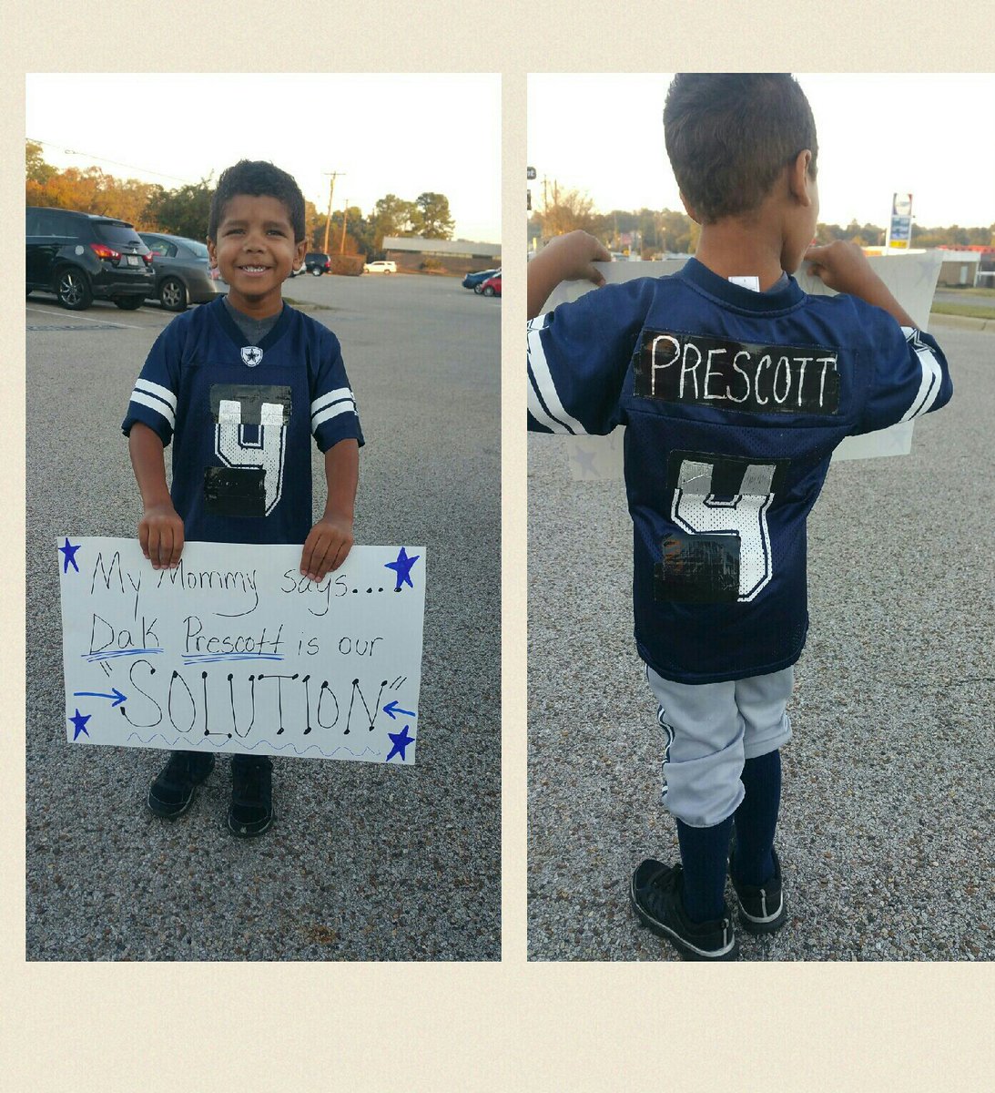 TMSCoachScott's tweet photo. Kingston's Vocabulary Word was "Solution". We made a few wardrobe modifications and BOOM!!! https://t.co/zaILjwtk47