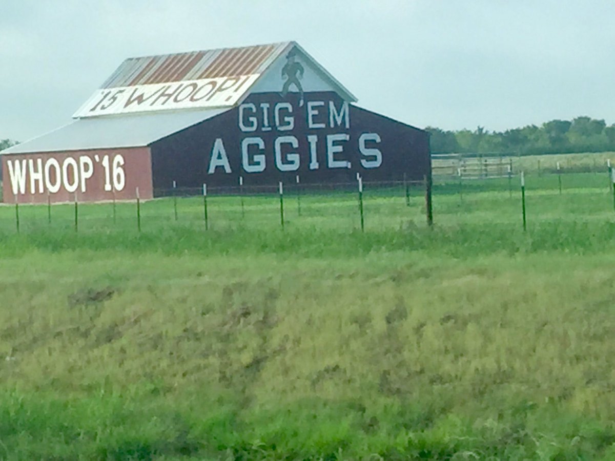TrishaSheffield's tweet photo. Getting closer! Excited to see Lauren &amp; @MasonSheffield, celebrate 25yr reunion &amp; watch the Aggies #BTHOnmsu! #Classof91 https://t.co/UB69MpfmEa