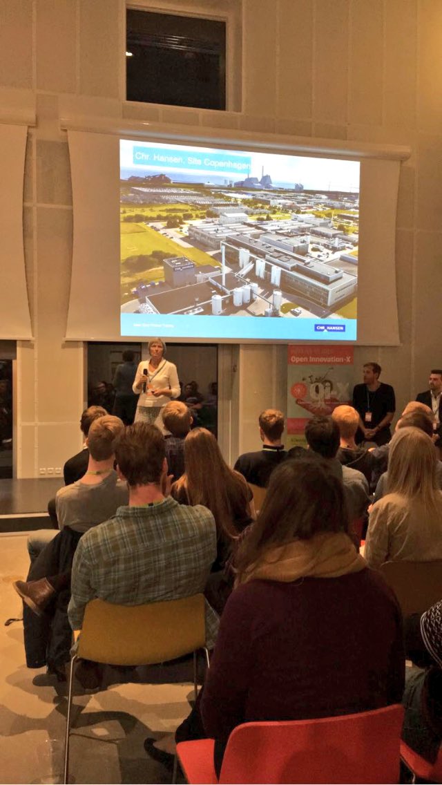 OiXDTU's tweet photo. The bar is set by the companies! Quick pitches of co. and challenge - well done! #openinnovation #dkbiz #dkudd https://t.co/KTFtqpAQ6K