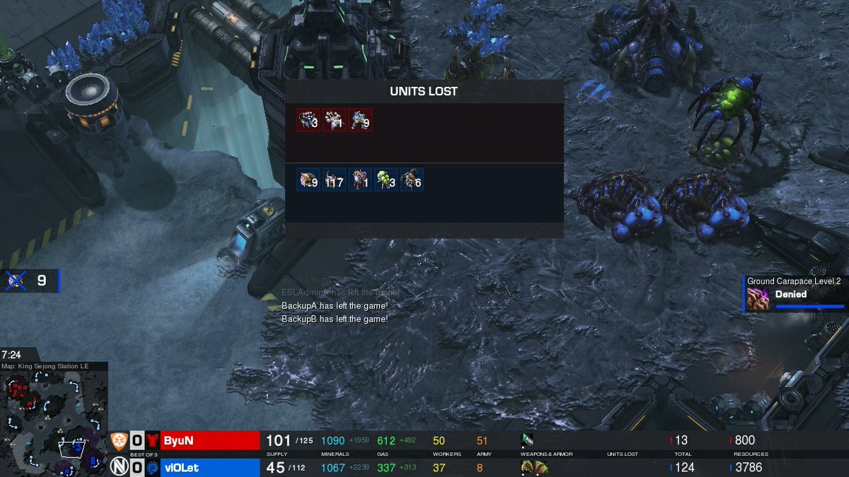 FunKaStarcraft's tweet image. What happens when you play Byun.

That was brutal.

#WCS2016