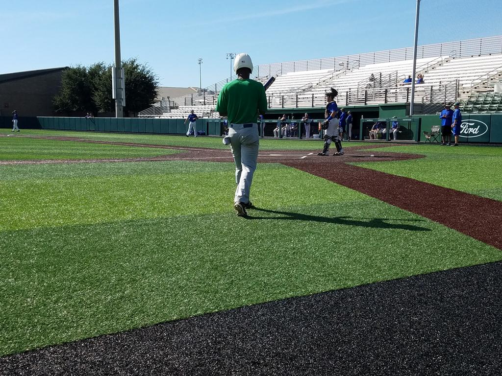 Jamar Johnson with a lead off single to start the game