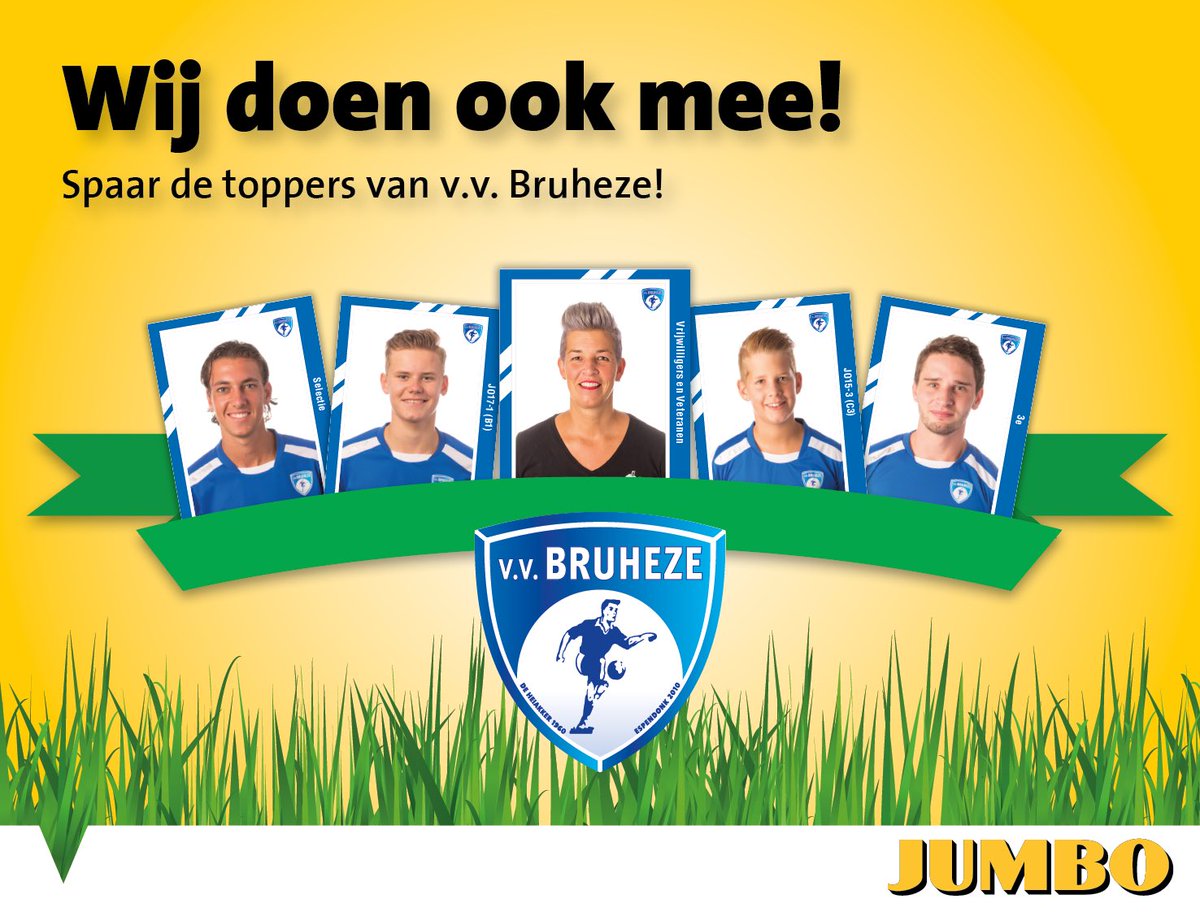 Vanaf woensdag 2 november start de voetbalplaatjesactie van Bruheze bij de <a href="/JumboSupermarkt/">Jumbo Supermarkten</a> Brouwhorst