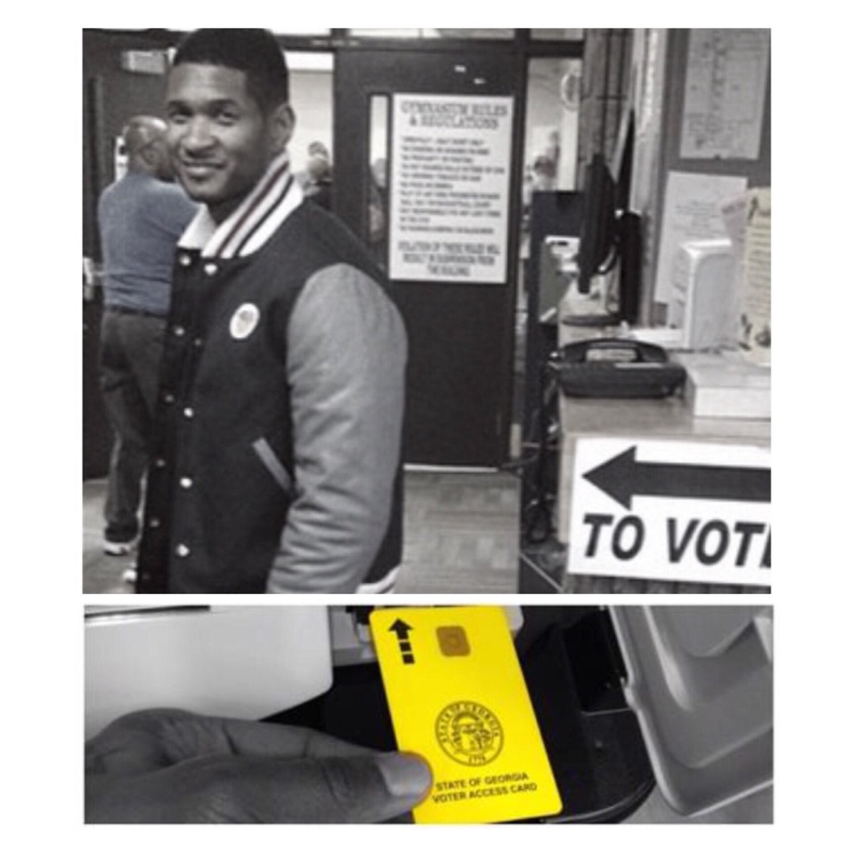Usher's tweet image. #Voting2012

ATL, come vote with me tomorrow. #FuturePresident #ImWithHer #StrongerTogether @HillaryForGA

hrc.io/2feG6SV