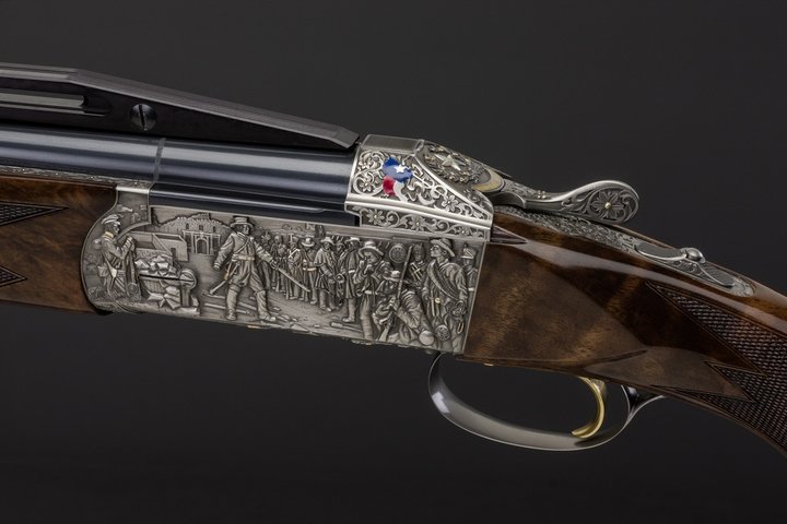 AlamoSporting's tweet photo. See the Krieghoff "Remember The Alamo" & other #Krieghoff masterpieces at #NSCA2016 (Bldg. 18).
#alamosportingarms #nationalshootingcomplex https://t.co/jLPRggIEsu