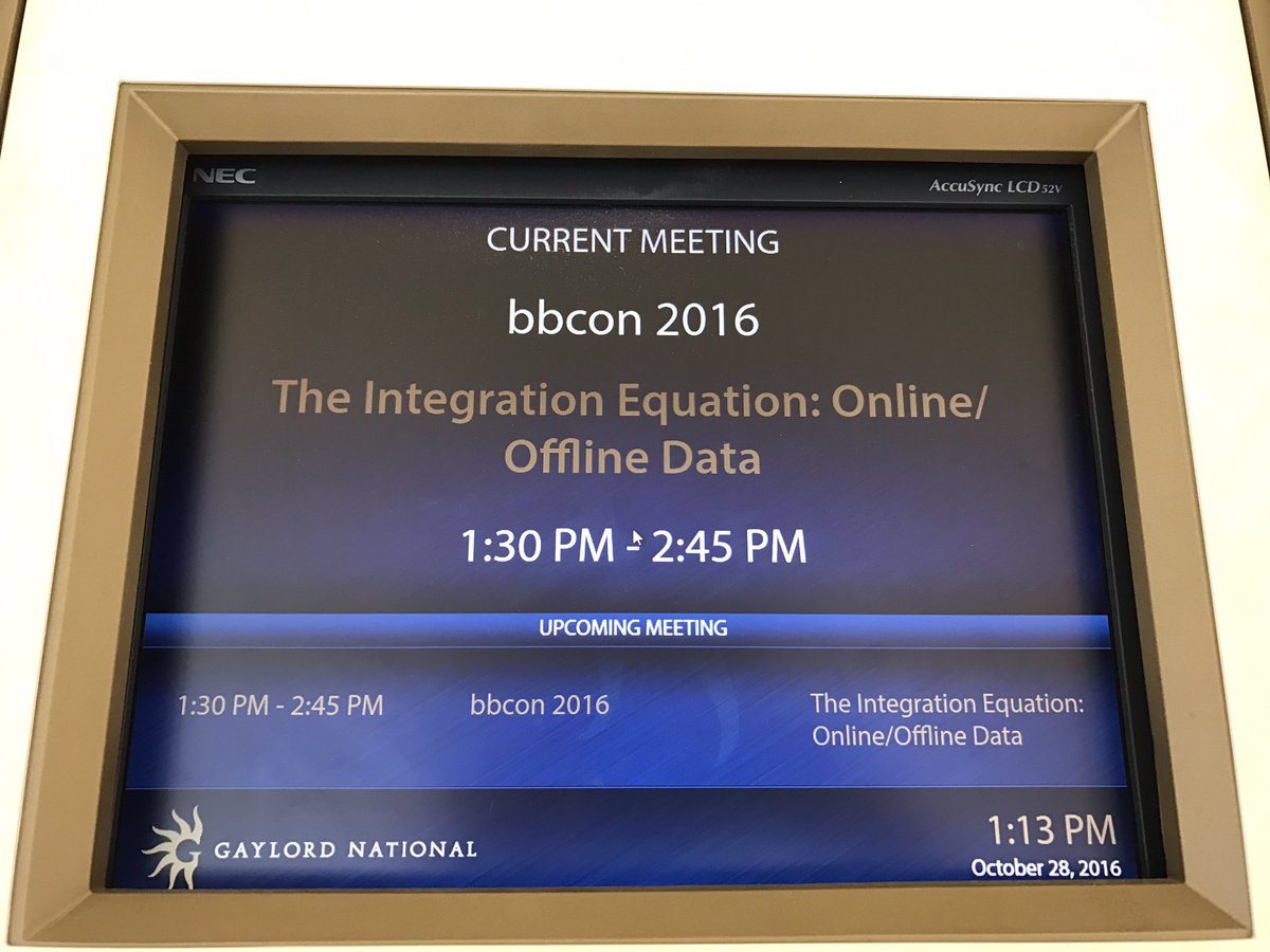 bytrish's tweet photo. Getting ready to dive into storytelling, data and technology. #letsgetnerdy #bbcon2016 #bbcon https://t.co/fYNYHUgp3W