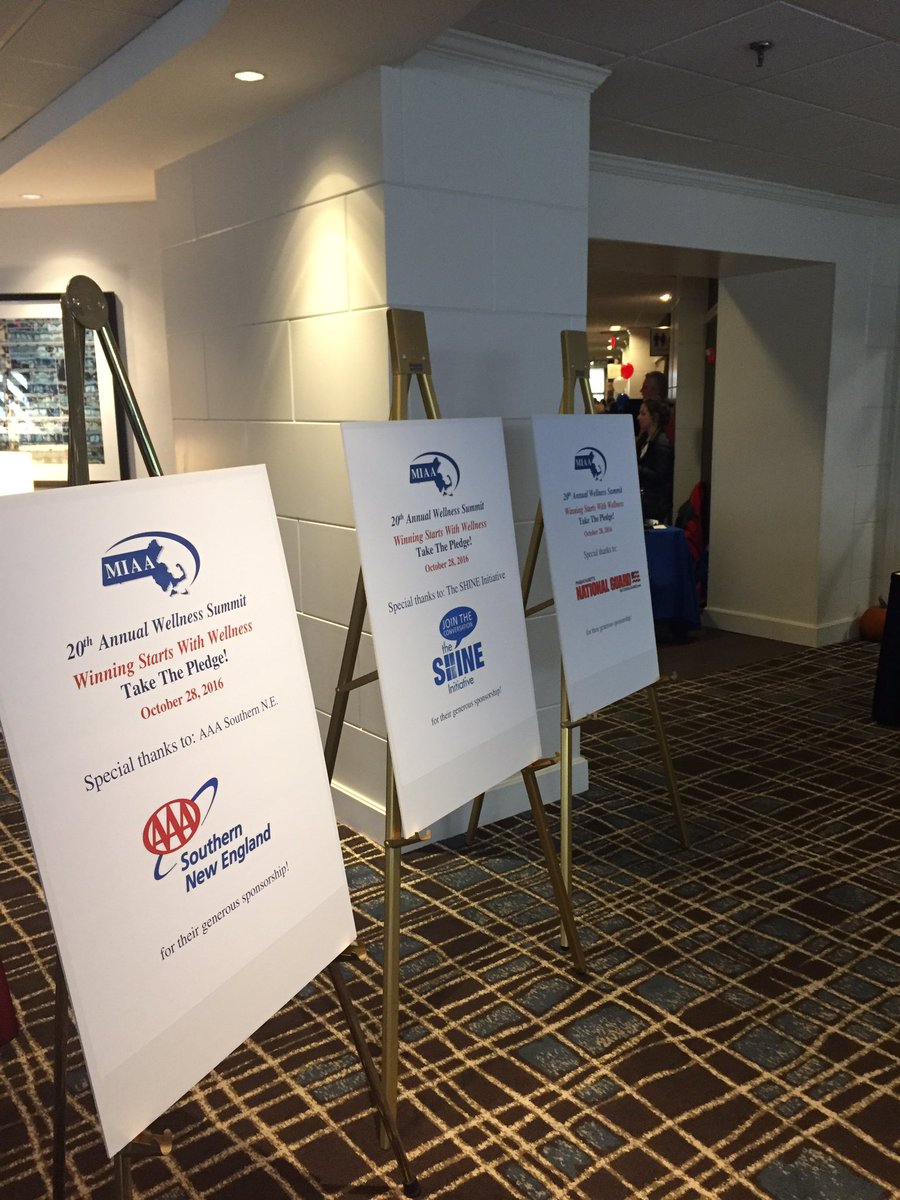 BMHS_MIAAA's tweet photo. At the 20th Annual MIAA Wellness Summit! @MIAA033 https://t.co/aoBtHF3HOy